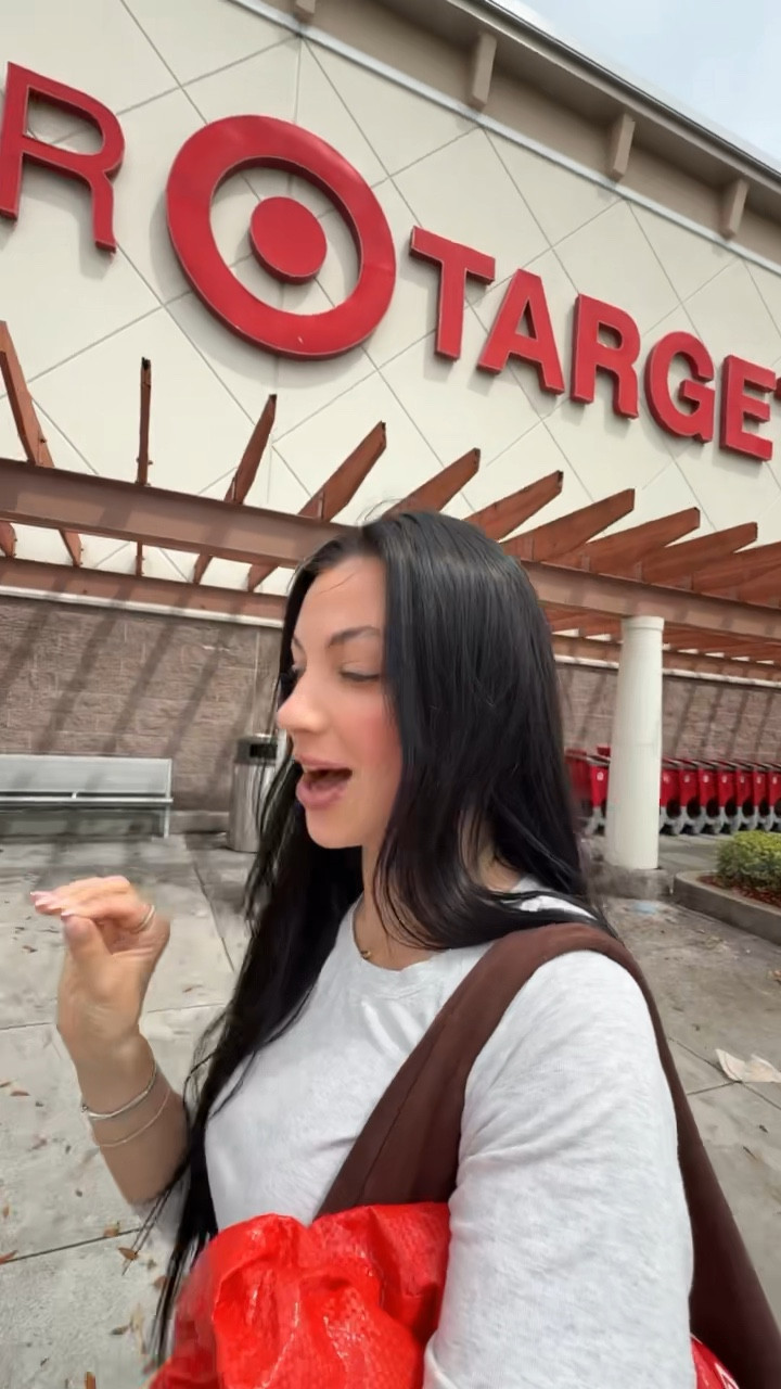 Target trip pre hosting family and friends 🤍🤍🤍