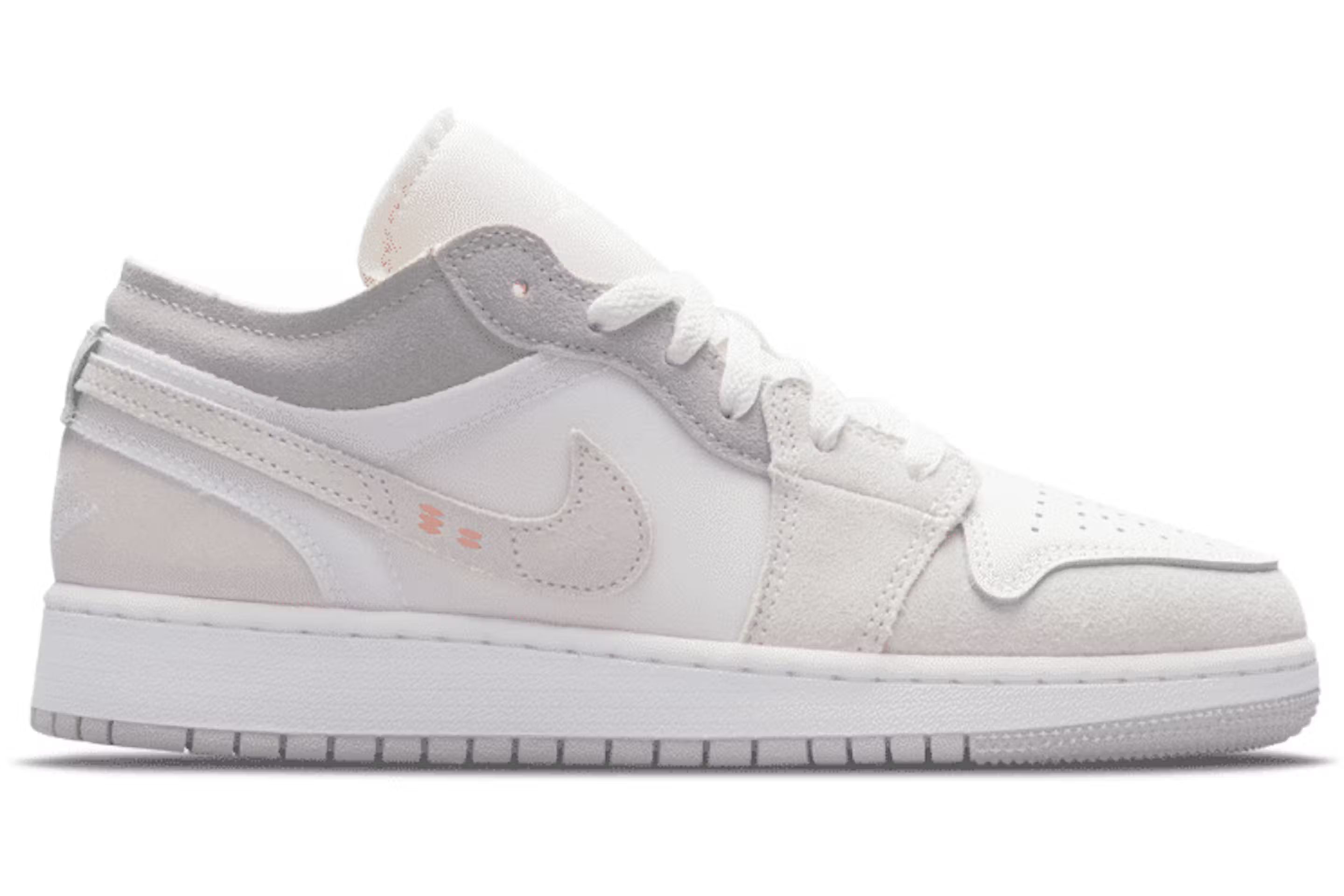 Jordan 1 LowInside Out Cream White Light Grey (GS) | StockX