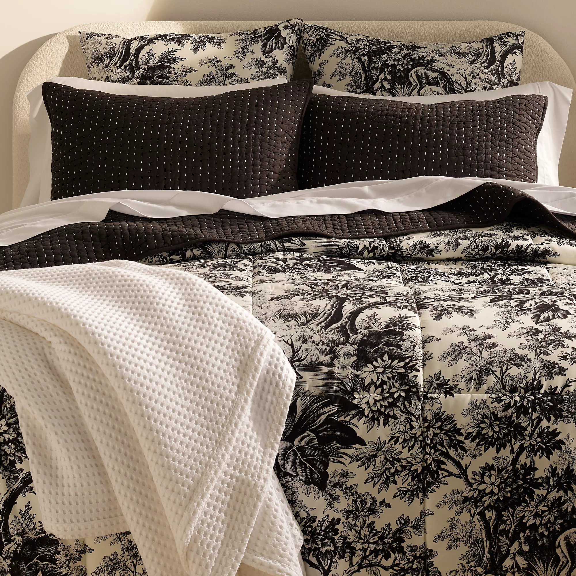 400 Thread Count Premium Supima Cotton No Iron Sateen Comforter | Lands' End (US)
