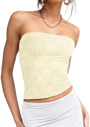 Sampeel Tube Tops for Women Summer Outfits Trendy 2024 | Amazon (US)