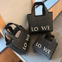 designer bag straw bag Luxury Bag Woody Beach Bag Designer Bag Handbag tote bag Women's sac luxe ... | DHGate