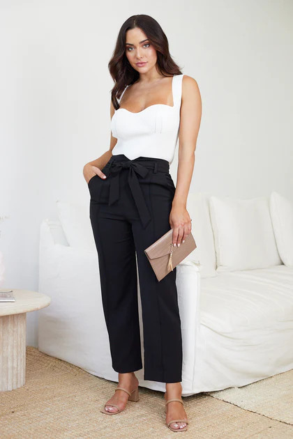 Valory Pants - Black | Esther & Co (AU)