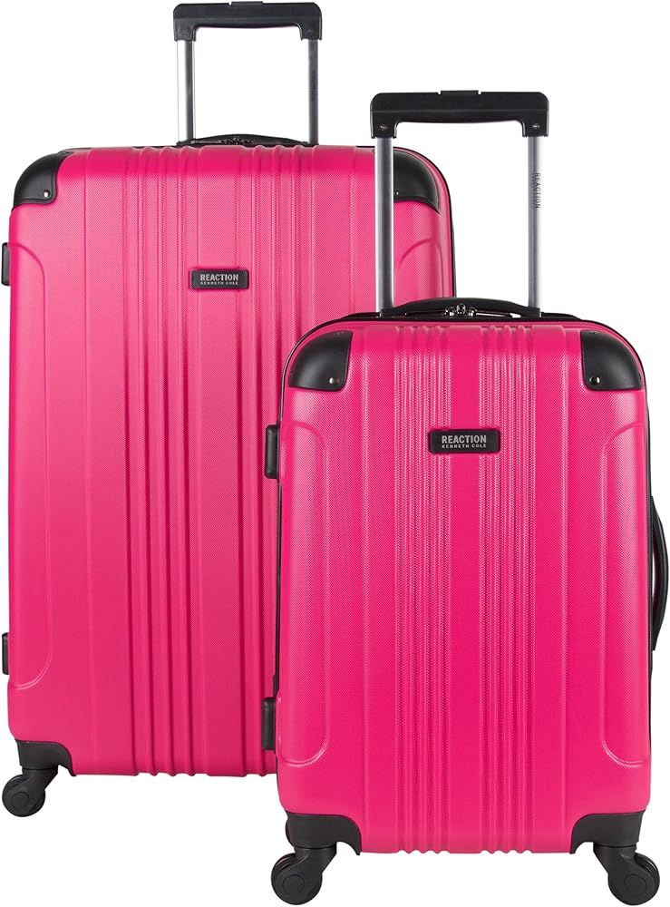 Out Of Bounds 2-Piece Lightweight Hardside 4-Wheel Spinner Luggage Set: 20" Carry-On & 28" Checke... | Amazon (US)