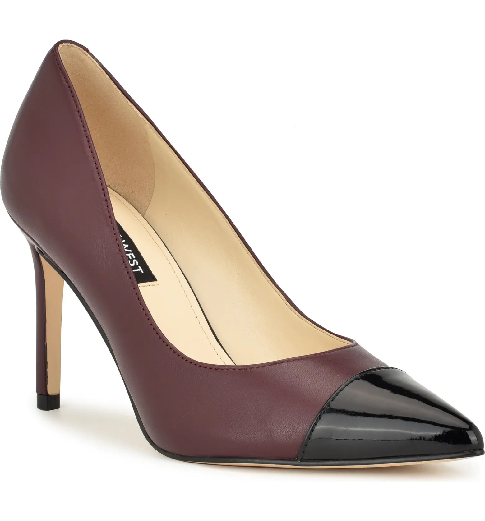 Enda Pointed Cap Toe Pump (Women) | Nordstrom