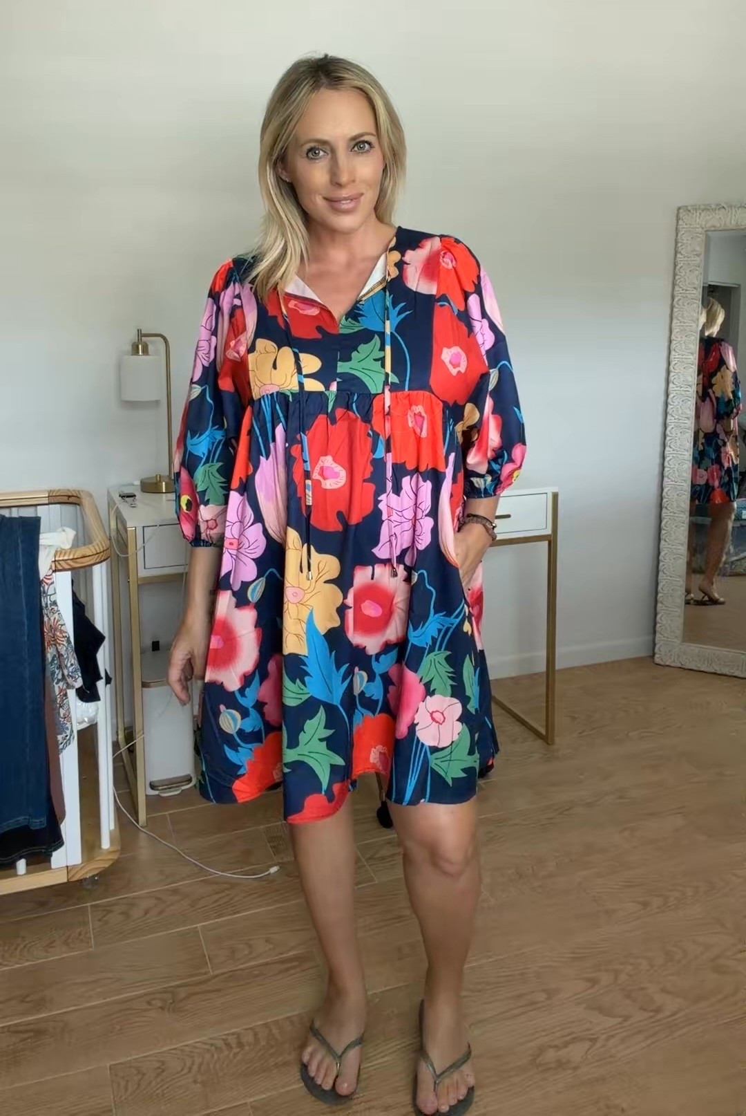 Summer dress, wearing XL at 28 weeks pregnant

#LTKootd #LTKBump #LTKSeasonal