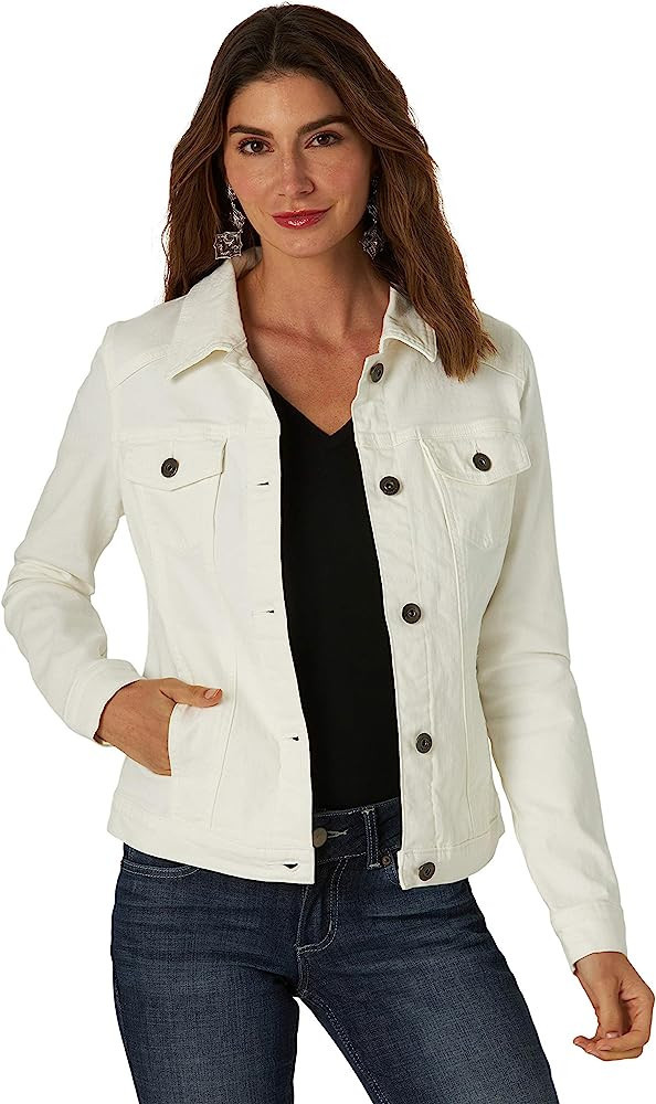 Wrangler Authentics Women's Stretch Denim Jacket | Amazon (US)