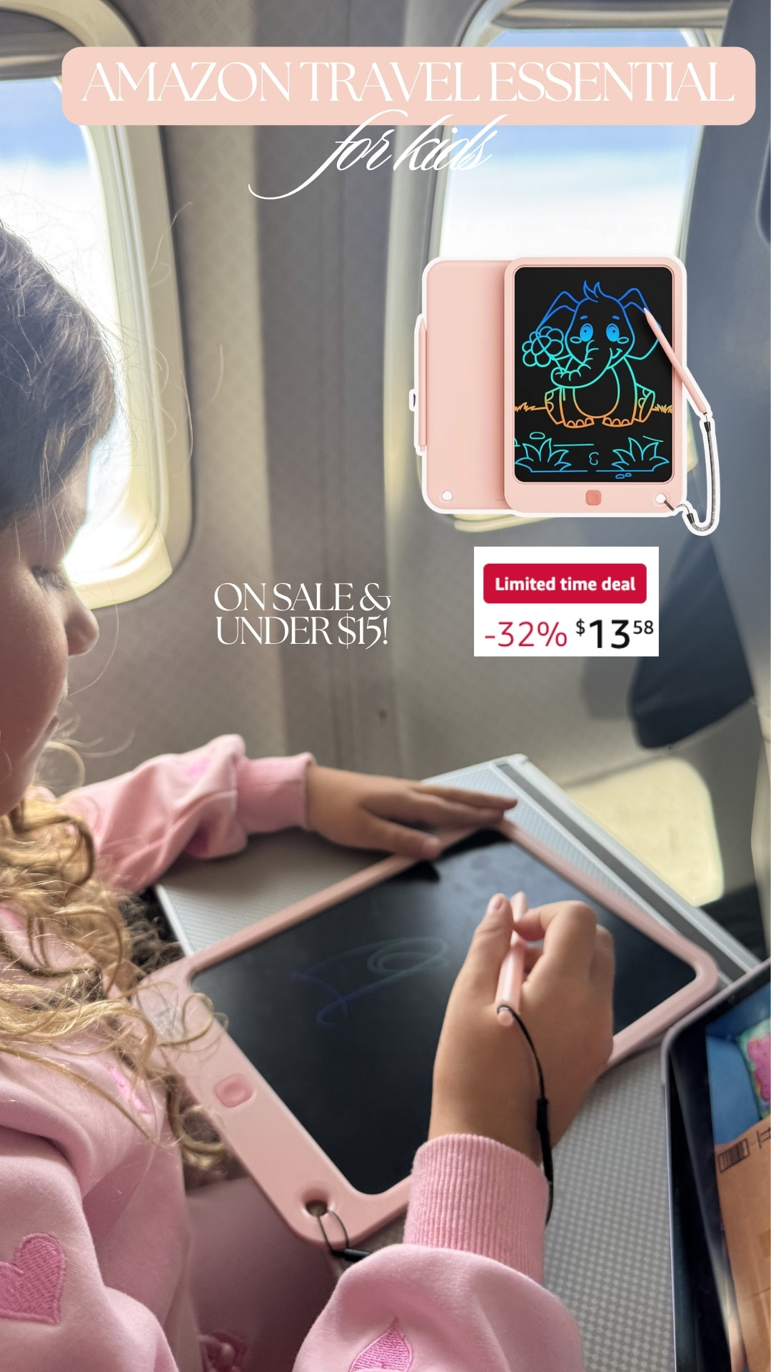 the best travel hack for littles 📱🛫 

 #LTKSaleAlert #LTKTravel