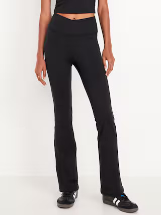 Extra High-Waisted CloudComfy Boot-Cut Leggings | Old Navy (US)