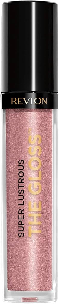 Lip Gloss by Revlon, Super Lustrous The Gloss, Non-Sticky, High Shine Finish, 203 Lean In | Amazon (US)