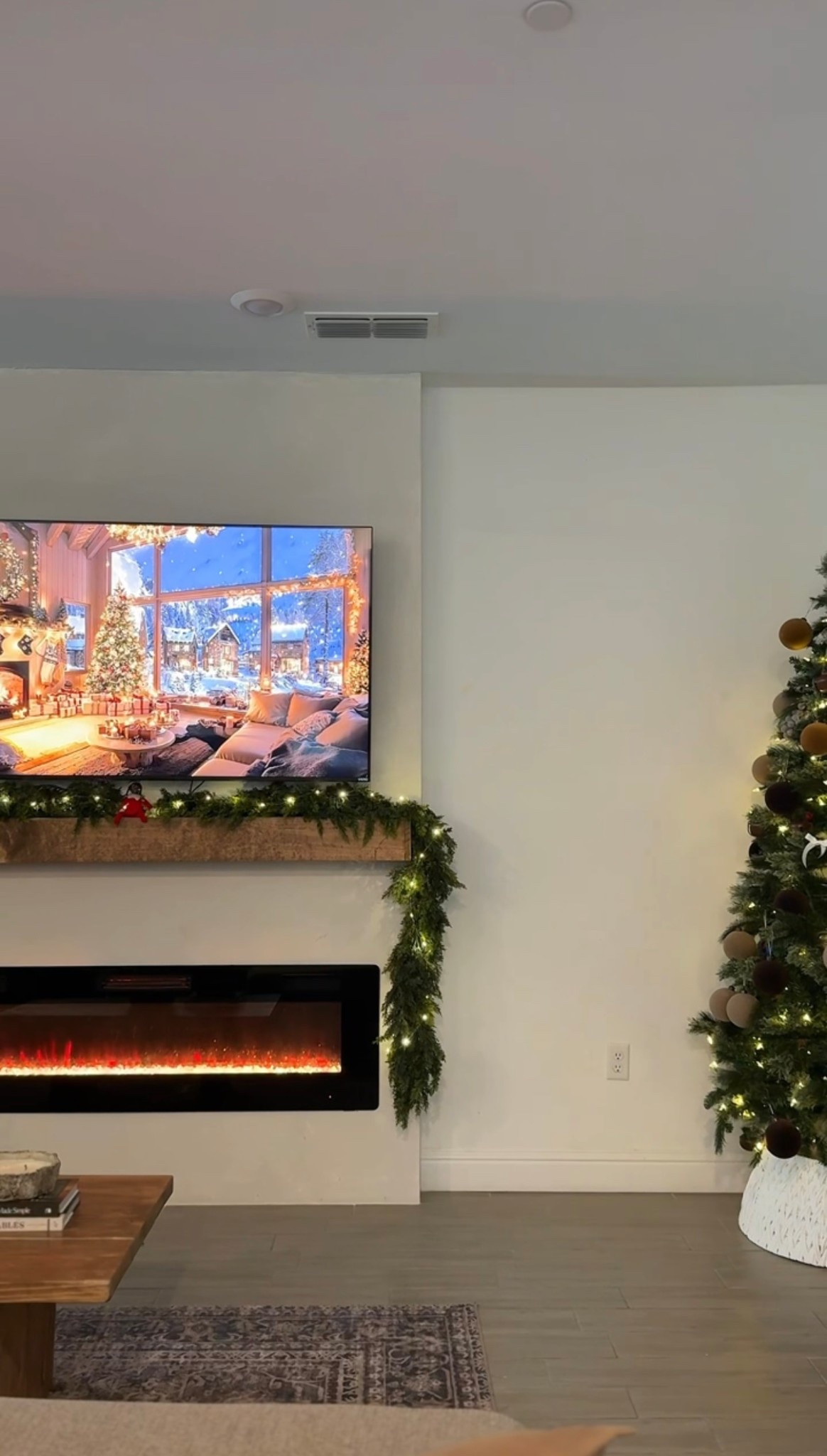 a cozy neutral fireplace for christmas 🦌

#LTKHoliday #LTKSeasonal #LTKHome