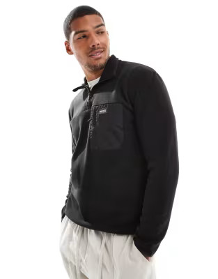 Regatta Frankie half zip fleece in black | ASOS (Global)