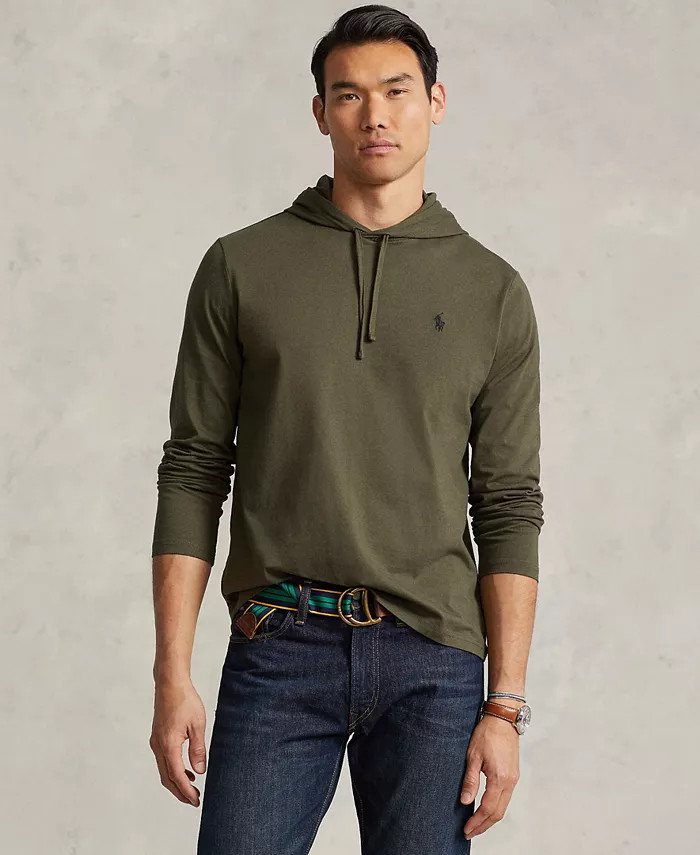 Men's Jersey Hooded T-Shirt | Macy's