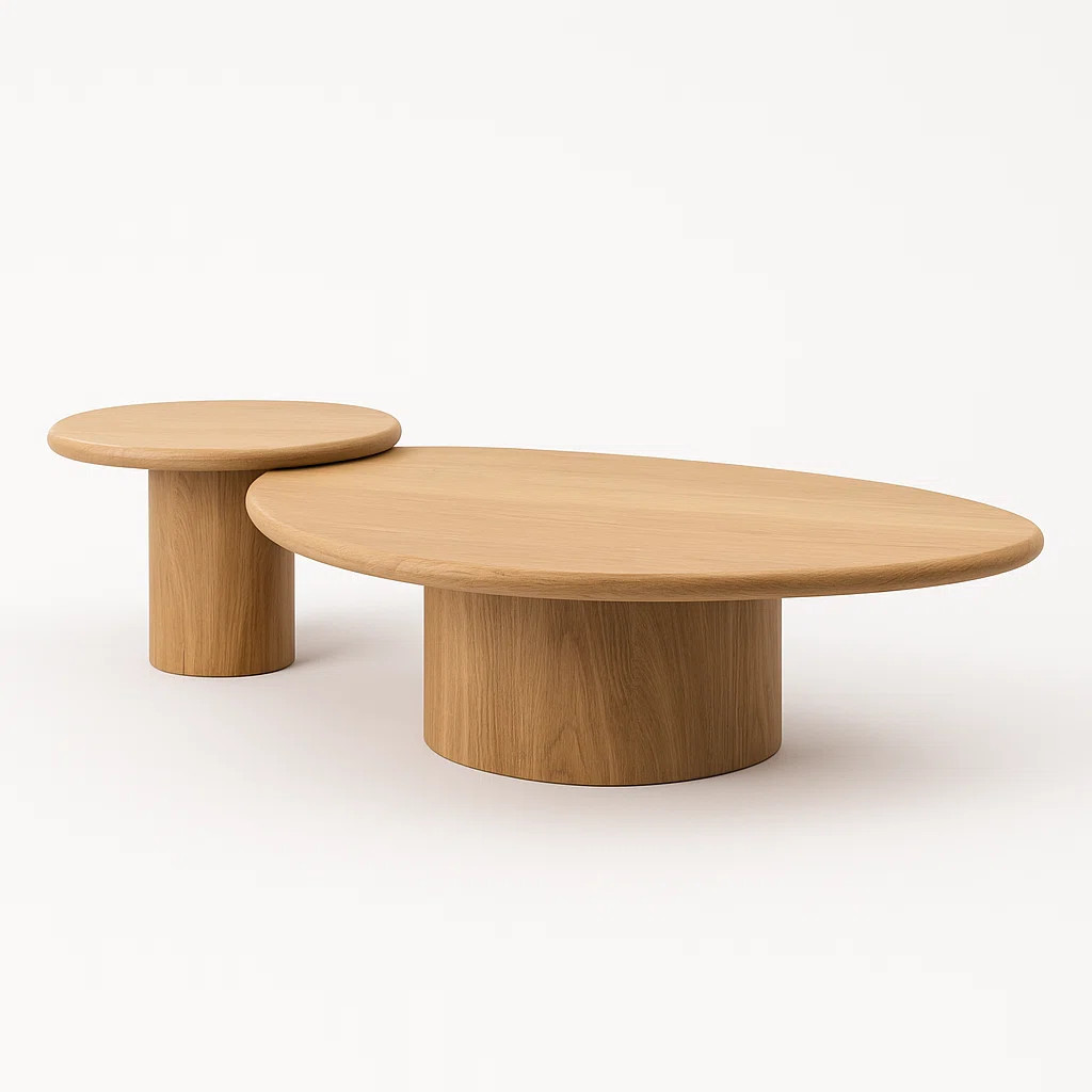 Latitude Run® Nonee Solid Wood Nesting Coffee Table | Wayfair | Wayfair North America