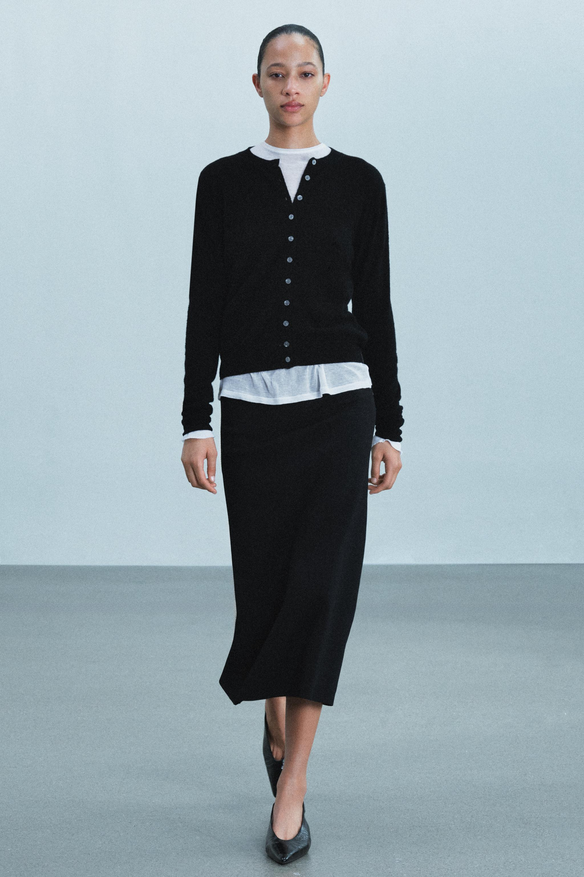 EXTRA-SOFT 100% WOOL CARDIGAN | Zara US