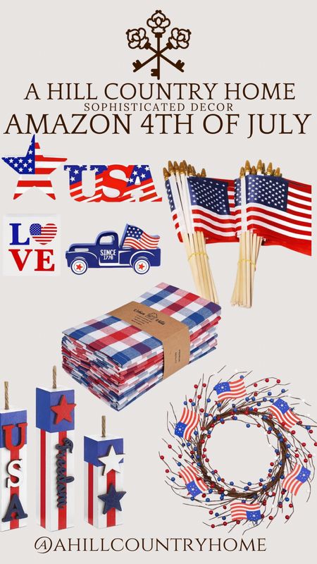 Amazon 4th of July!

Follow me @ahillcountryhome for daily shopping tips and styling tips!

Seasonal, Home, Summer, 4th of July, Decor


#LTKhome #LTKSeasonal #LTKFind