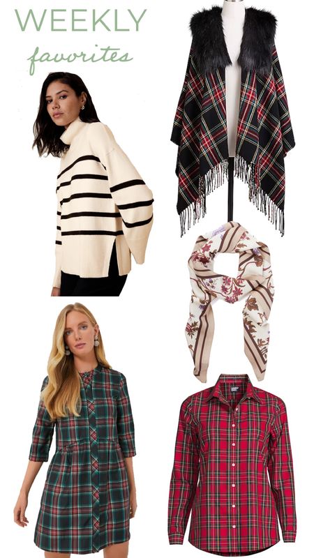 Weekly Favorites 11.12.23 featuring all the holiday plaid and classic accessories for fall 

#classicstyle #preppystyle #preppy  #landsend #bananarepublic #jcrew #tuckernuck 

#LTKHoliday #LTKparties #LTKfindsunder100