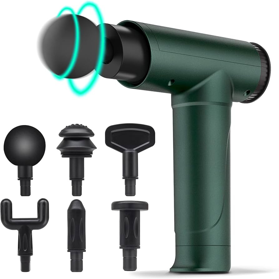 WowTowel Percussion Massage Gun, Deep Tissue Muscle Electric Gun Handheld Vibration Massage Devic... | Amazon (US)