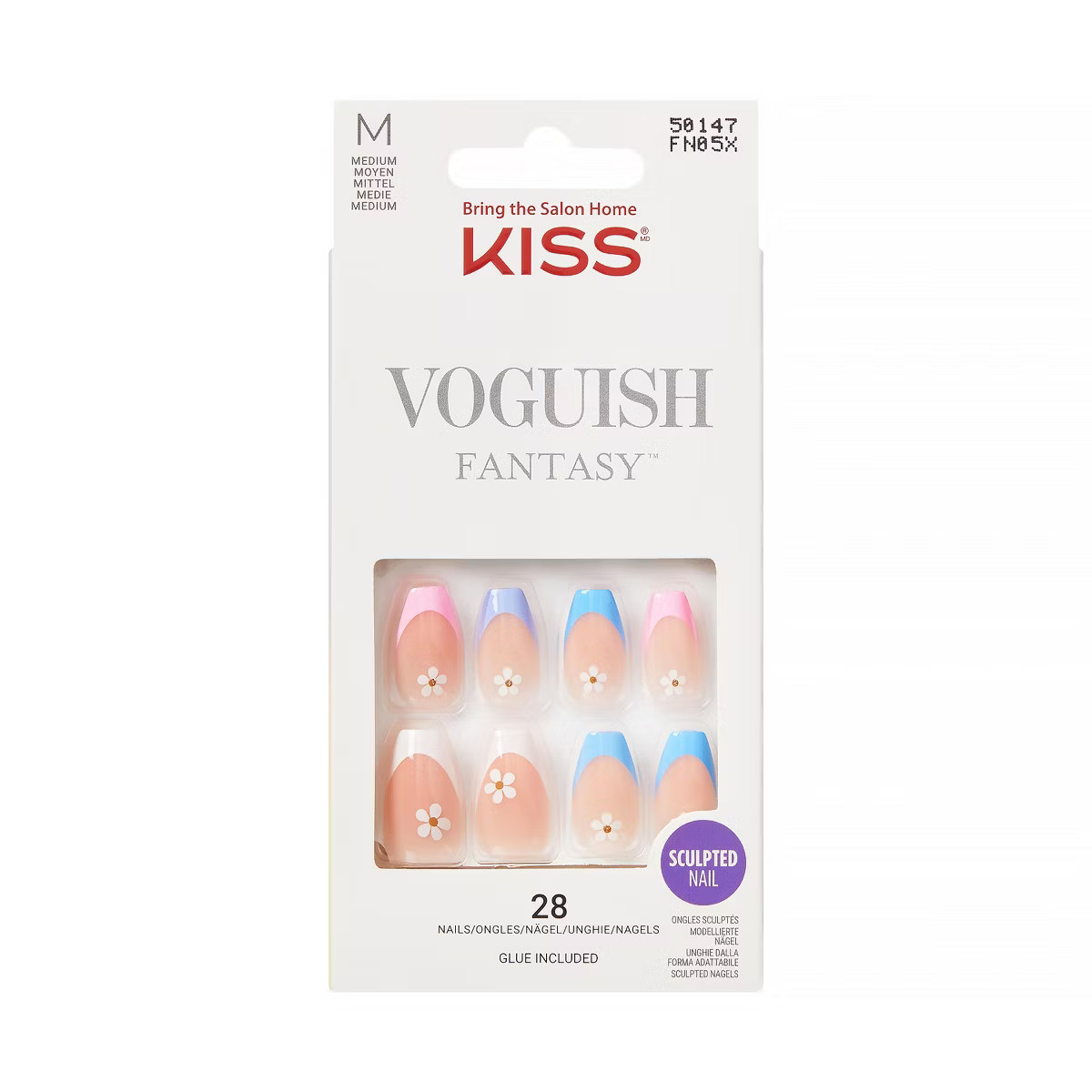 KISS Products Gel Fantasy Fake Nails - Don't Stop - 31ct | Target