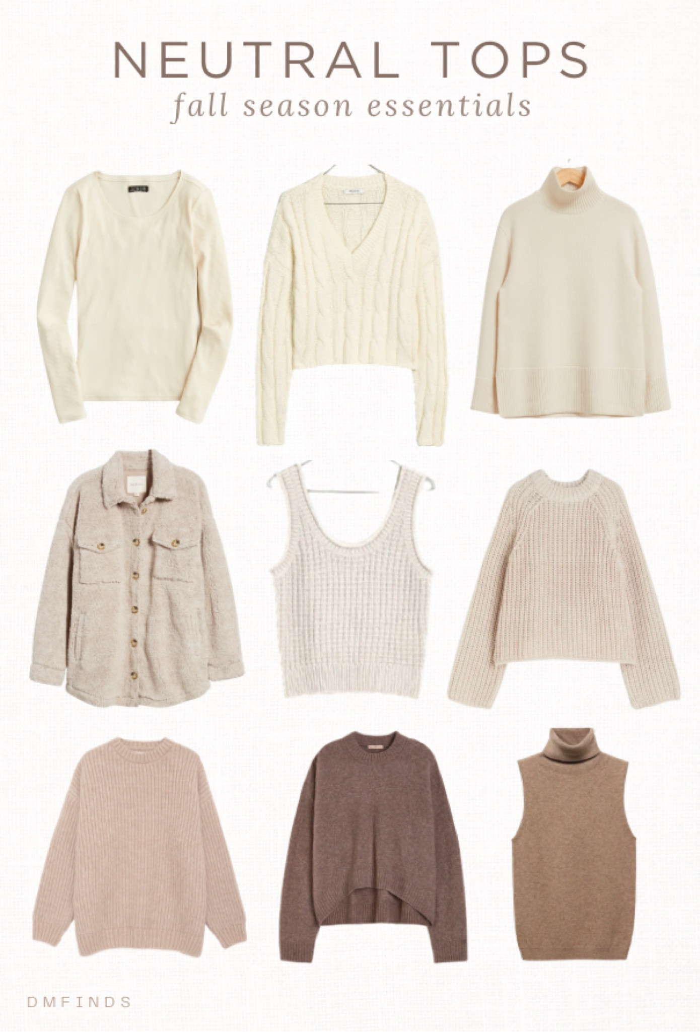 fall season essentials- neutral basic tops

#LTKSeasonal #LTKstyletip #LTKHoliday
