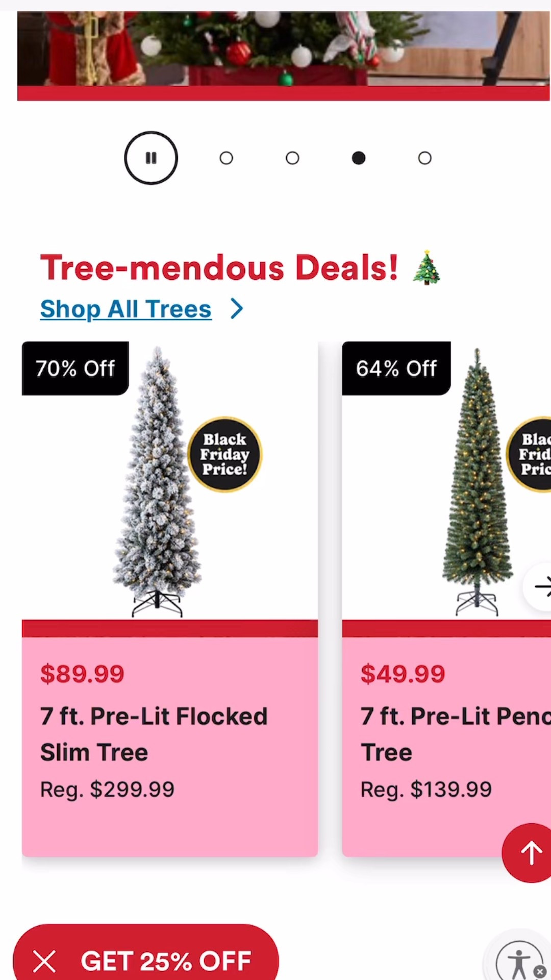 RUNNNN!!! Up to 70% off Christmas trees at Michael’s!! Online only❤️🎄 Grab one quick while the sale is still going!!

#LTKHoliday #LTKSaleAlert #LTKSeasonal