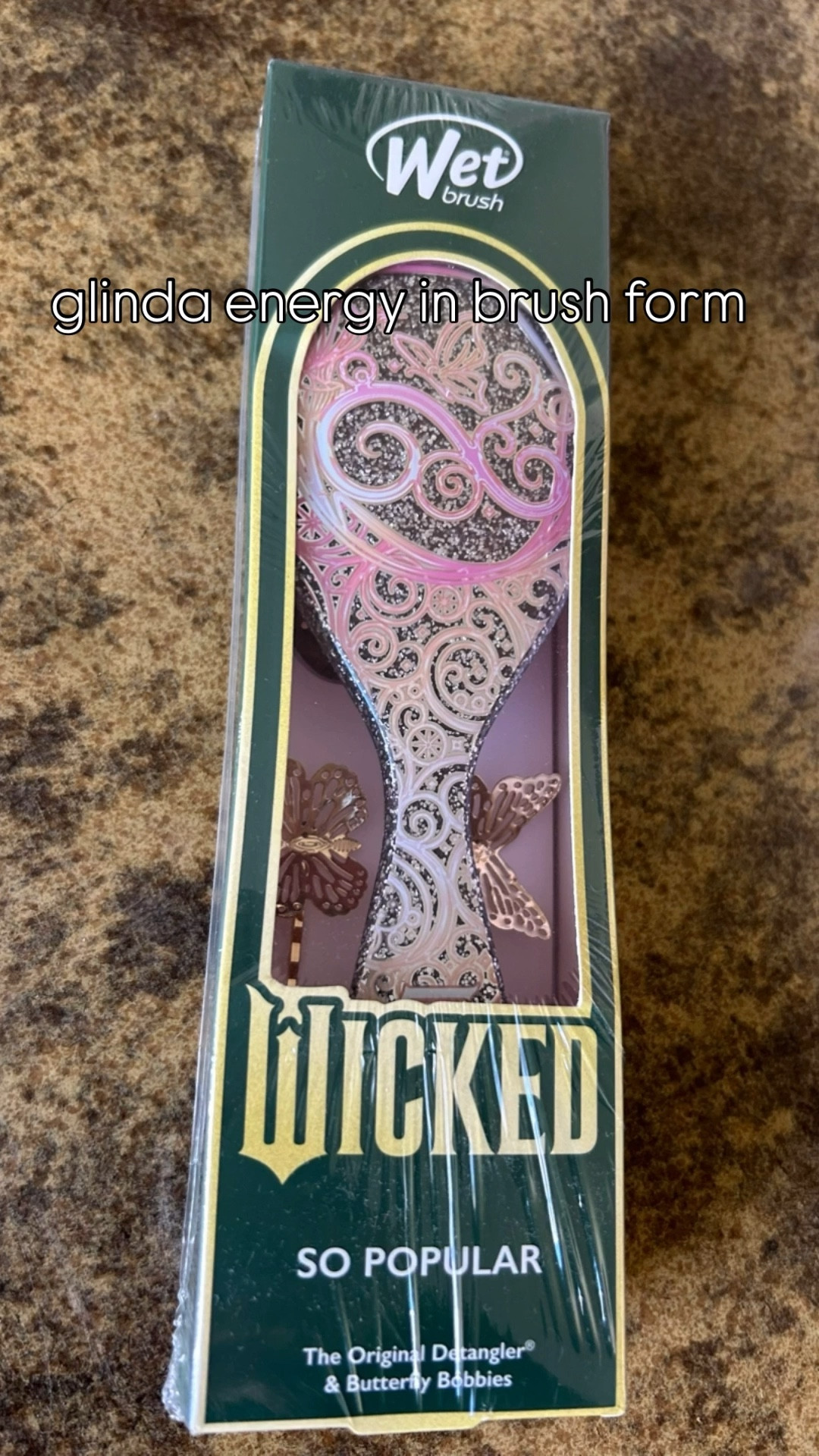 Pink Glinda Hairbrush

This pink Glinda hairbrush is such a fun little find and the cutest way to celebrate the new Wicked For Good movie release. It feels playful and magical without being over the top, and honestly makes getting ready a little more fun.

It also makes a sweet gift for any Wicked fan or anyone who loves a touch of pink in their routine.

#wickedmovie #glindavibes #hairbrushfinds #pinkfavorites #hairtools #ltkbeauty

pink hairbrush | glinda brush | wicked movie | hair tools | beauty favorites

#LTKBeauty #LTKGiftGuide #LTKmorningroutine