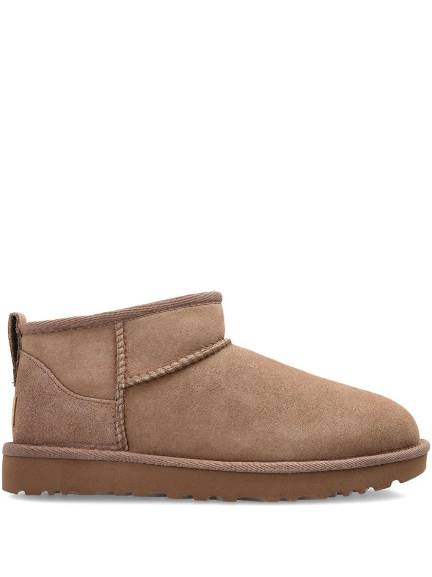 Ultra Mini Suede Boots With Plush Lining | Shop Simon