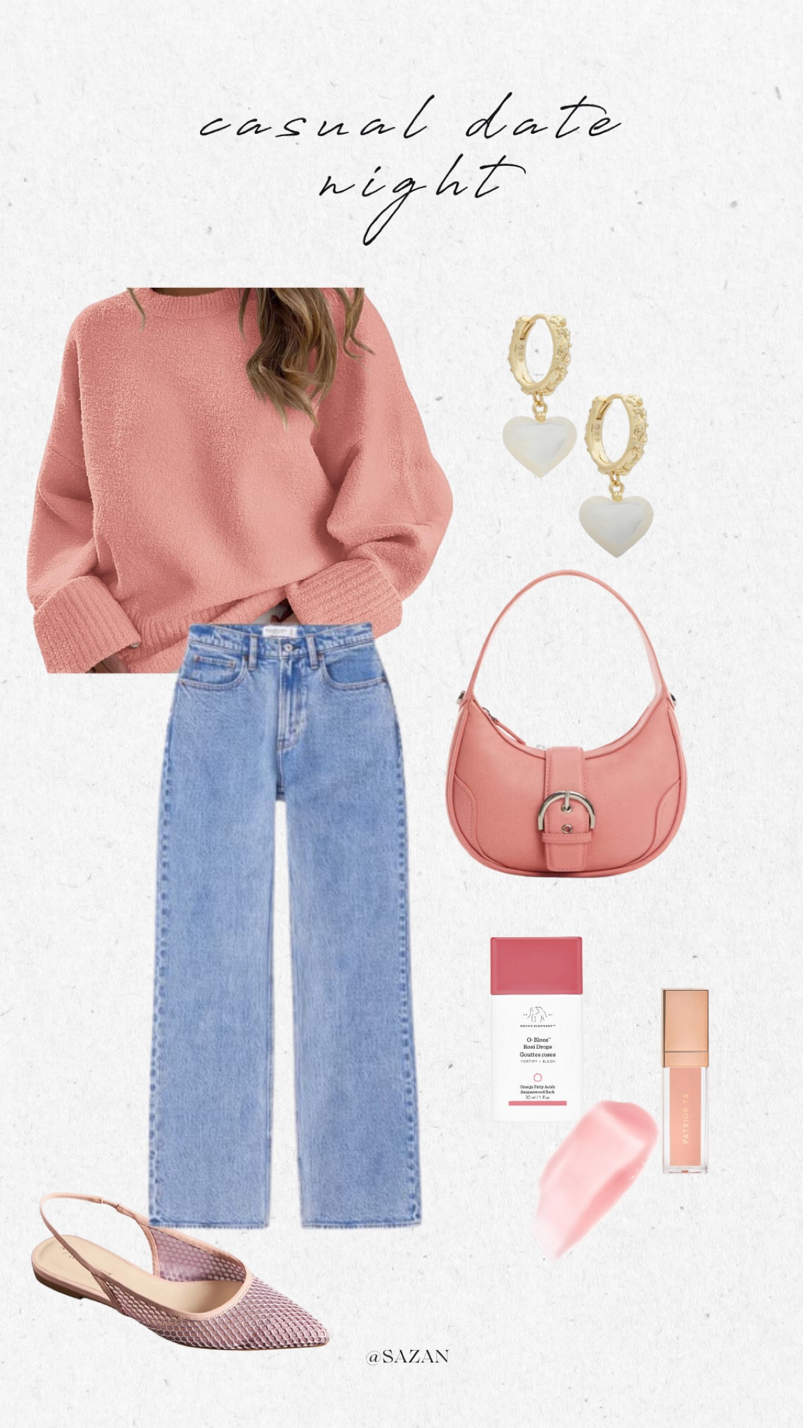 Casual date night outfit inspiration 💕

#LTKstyletip #LTKbeauty #LTKSeasonal
