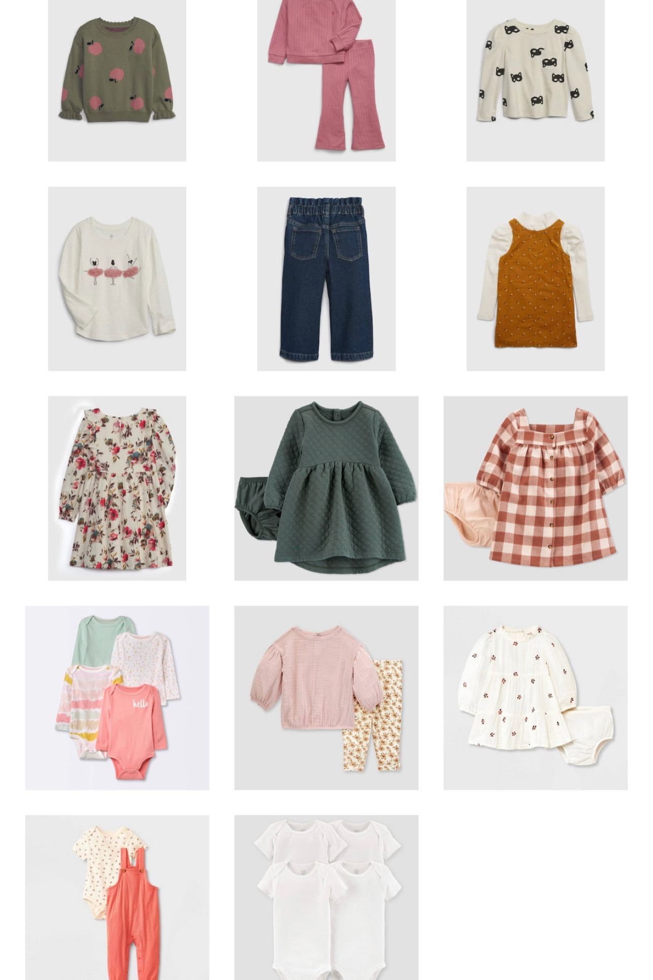Toddler girl fall clothes 

#LTKbaby #LTKkids #LTKSeasonal