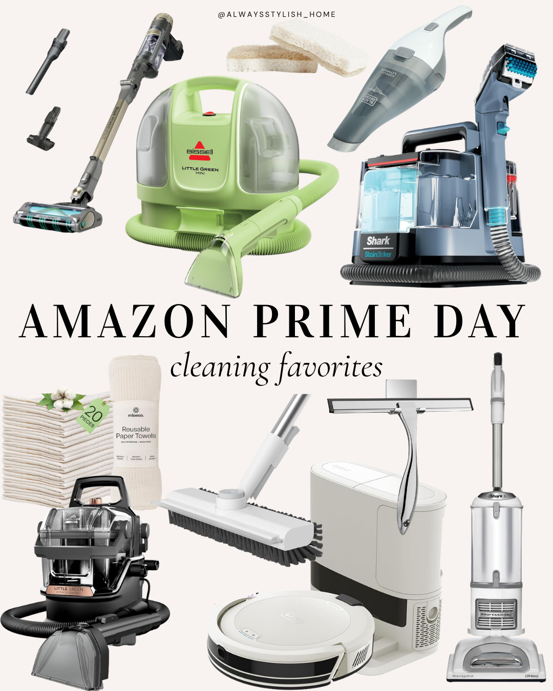 🏡✨ Amazon Prime Day cleaning favorites - cleaning tools, shark cleaning vacuum, bissel little green, mops, shark, amazon cleaning tools, cleaning gadgets on sale.

These Prime Day home deals are perfect for giving your space an affordable refresh🤎

Shop these Amazon Prime Day home decor finds while they’re marked down — the best deals can go fast!

#AmazonPrimeDay #PrimeDayDeals #AmazonHome #AmazonHomeFinds #AmazonCleaningFinds 

 #LTKSeasonal #LTKHome #LTKSaleAlert