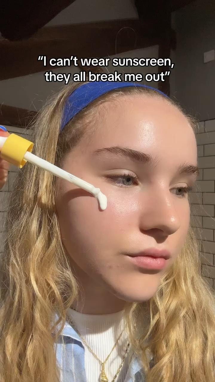 acne safe sunscreen!