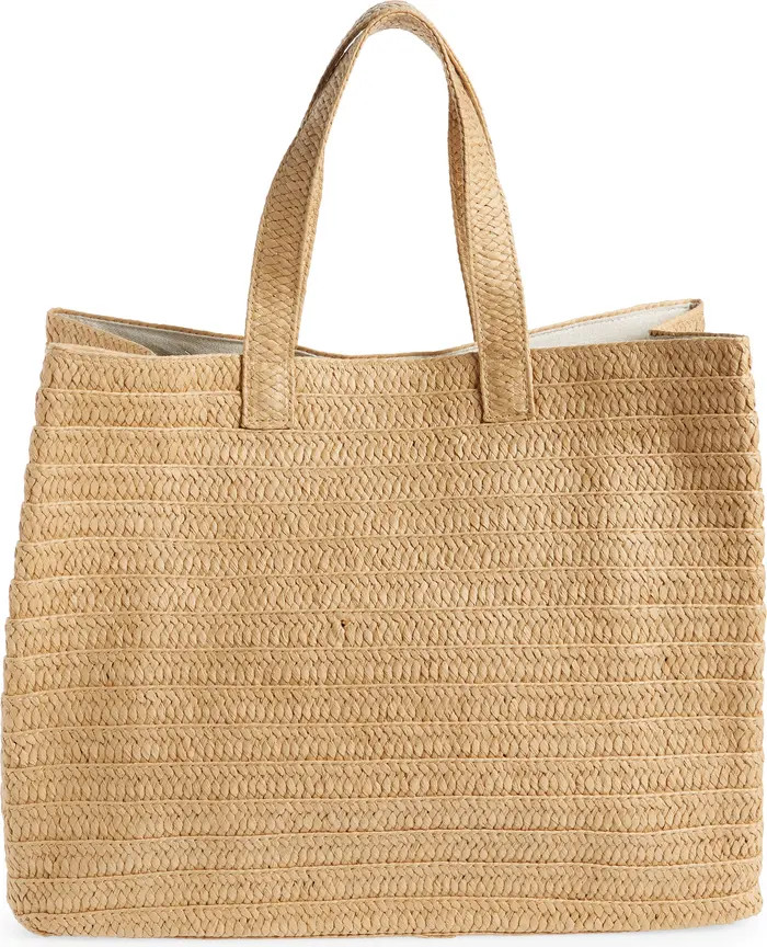 Sunrise, Suntan, Sunset Raffia Tote | Nordstrom