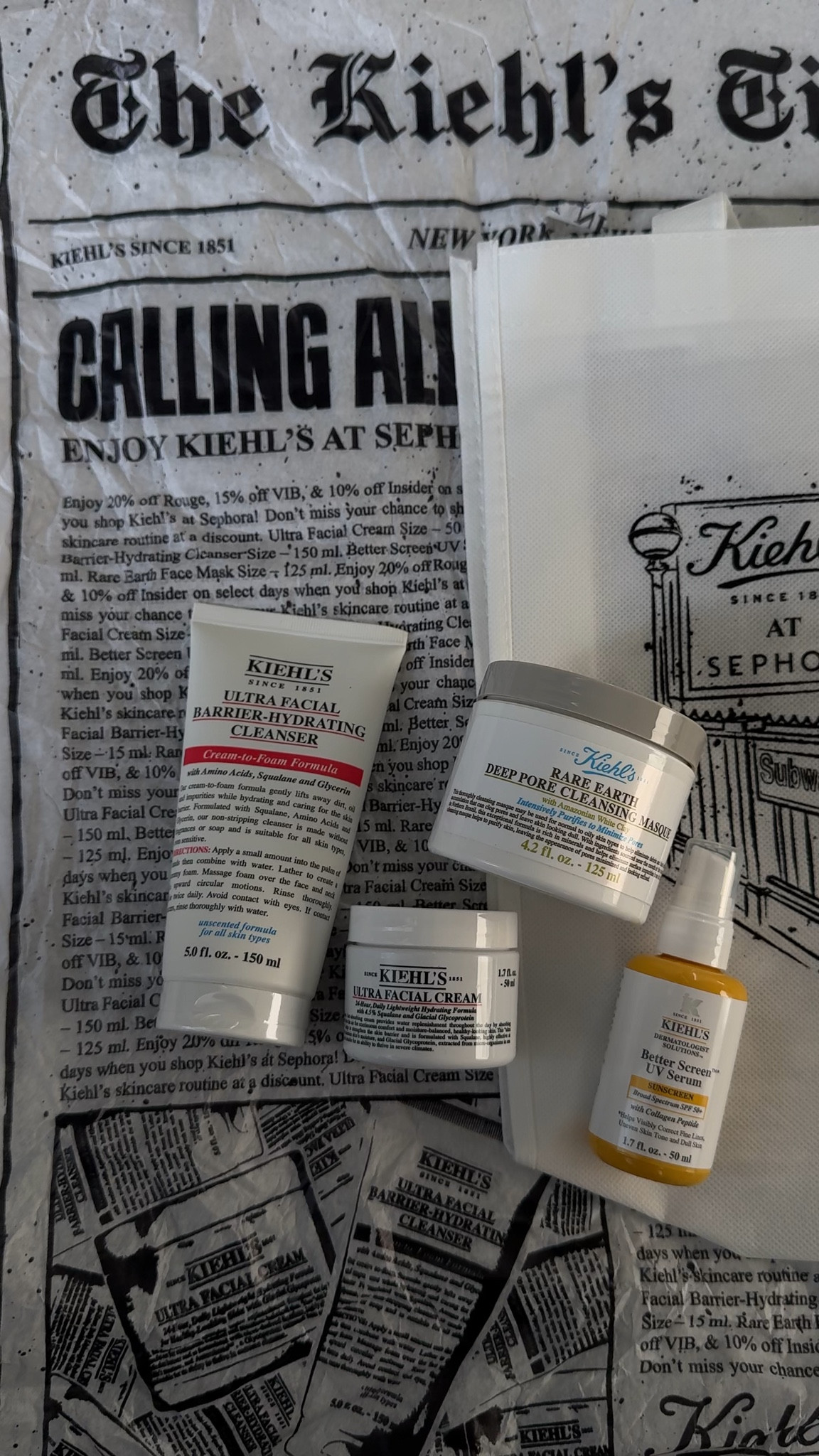 Kiehls skincare items on sale for the Sephora sale!!!! Make sure you get your hands on them. Sephora sale #sephorasale #kiehls

#LTKSaleAlert #LTKBeauty #LTKFindsUnder50