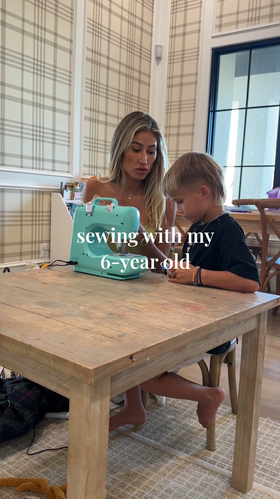 this beginner sewing machine was PERFECT for Ford! super simple, came set up and will all things needed to sew (minus fabric) and it’s small enough for him to manage himself. 10/10

#LTKFindsUnder50 #LTKKids
