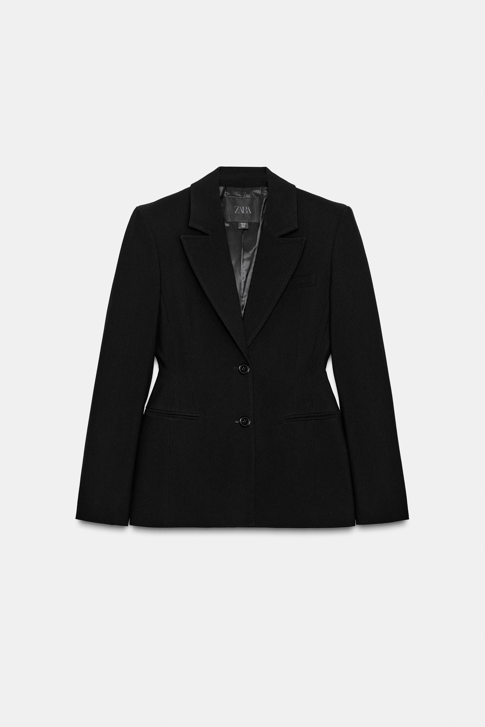 TOPSTITCHED FITTED BLAZER ZW COLLECTION | Zara US