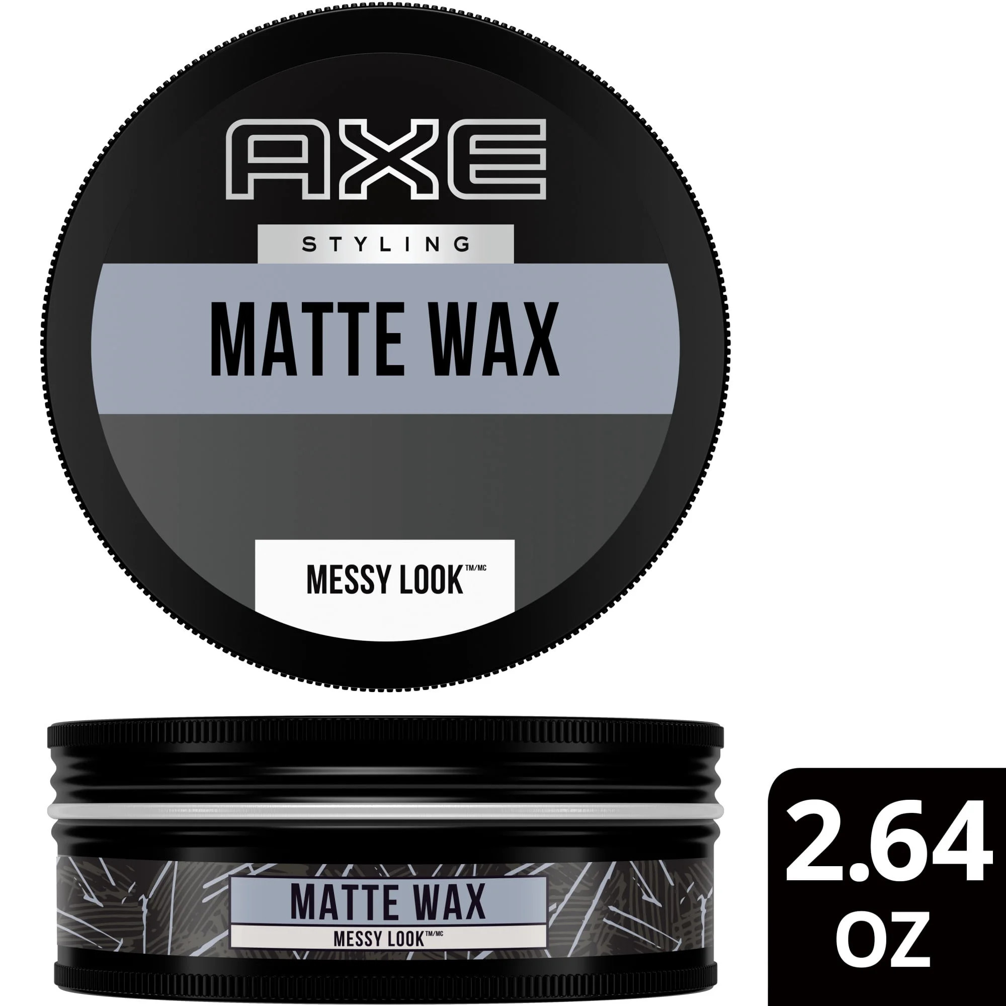 Axe Styling Messy Look Matte Wax Hair Pomade, 2.64 oz | Walmart (US)