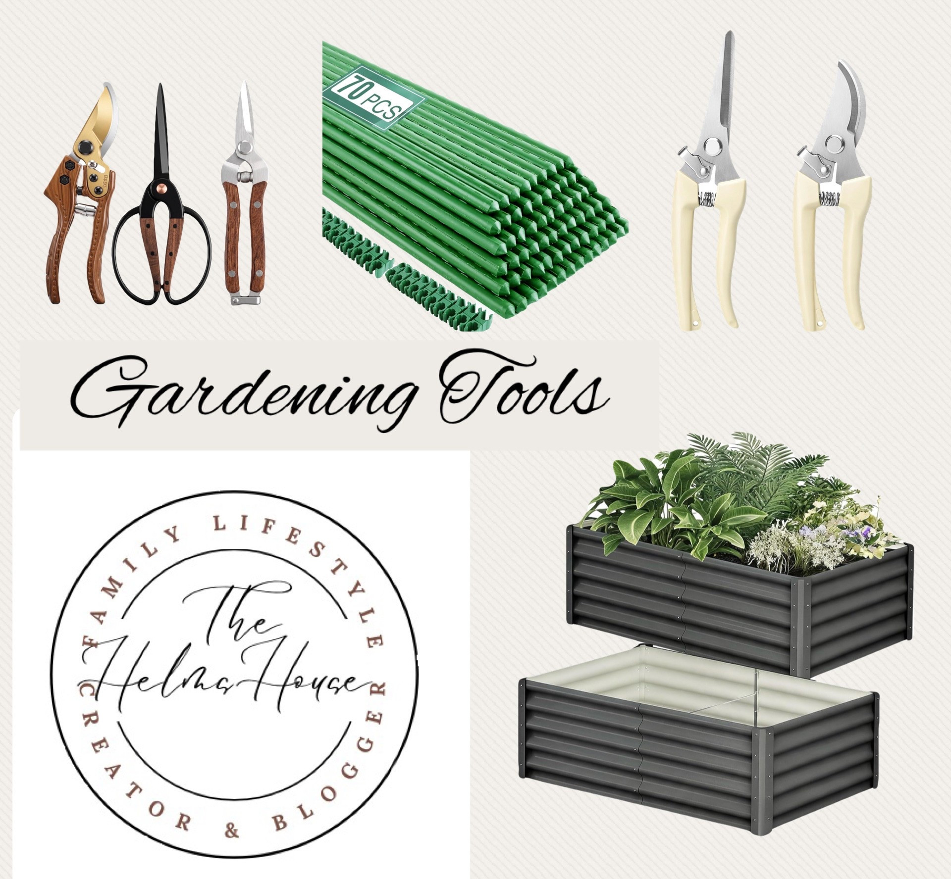 Gardening tools make working in the garden much easier! Add in some aesthetic flare and you have a very enjoyable experience ☺️

#LTKdayinmylife #LTKHome #LTKSeasonal