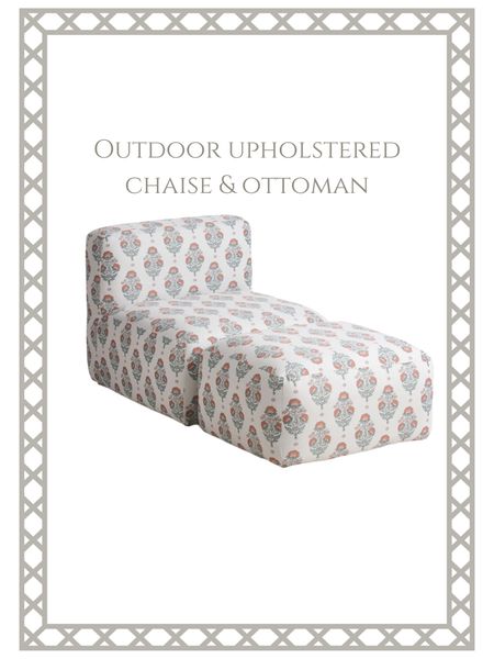 I saw these in person in a different fabric, but they were pretty comfortable. My kids loved sitting in them at the store. Lol




Block print outdoor Lillian August patio garden 

#LTKSeasonal #LTKhome