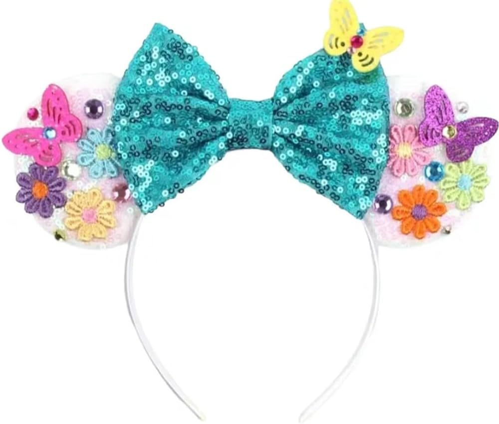 CLGIFT Encanto Minnie Ears,Pick your color, Maribel Minnie Ears, Bruno minnie ears, Rainbow Spark... | Amazon (US)