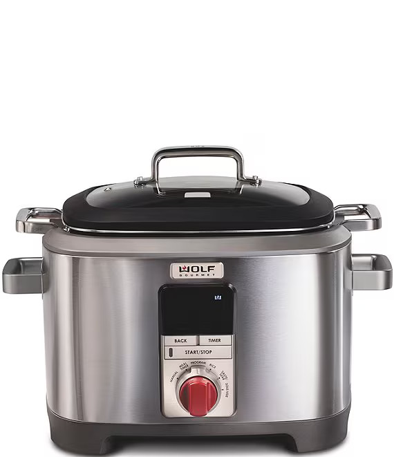 Wolf Gourmet 7 QT. Multi-Function Cooker with Red Knob | Dillard's | Dillard's