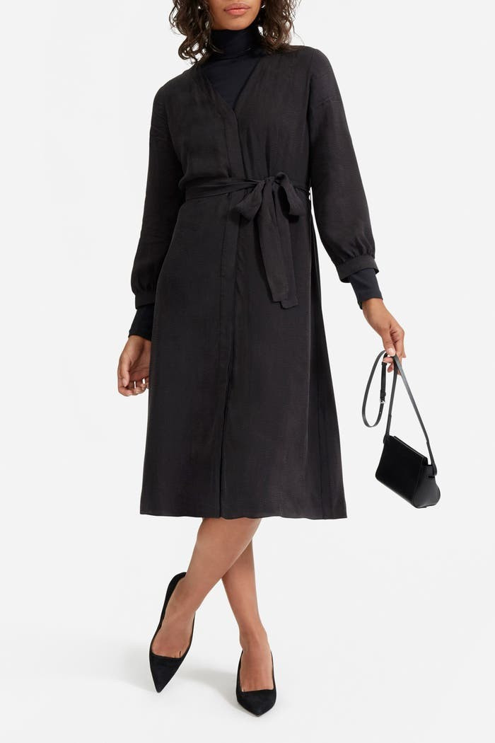 The Cupro Blouson Dress | Nordstrom Rack