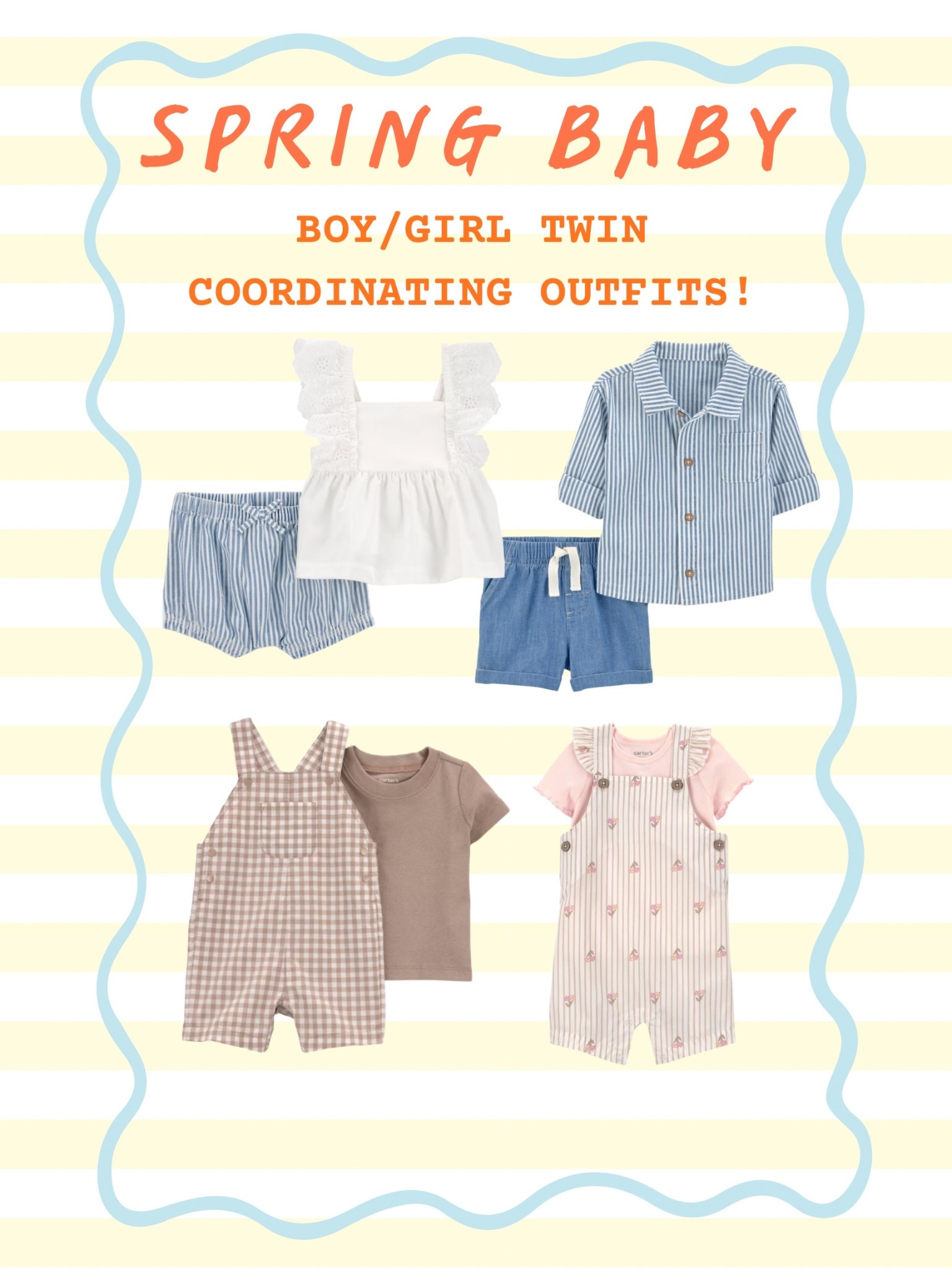 Target Circle Week: today’s deal is 40% off baby clothes! The cutest coordinating boy/girl twin outfits! 

#LTKKids #LTKmomlife #LTKBaby