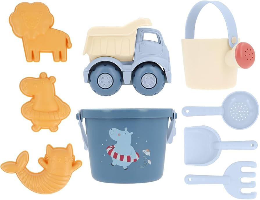 Strandspielzeug Set | Nachhaltiges Sandspielzeug | Enth\u00e4lt Verschiedene Teile | Leicht und t... | Amazon (DE)