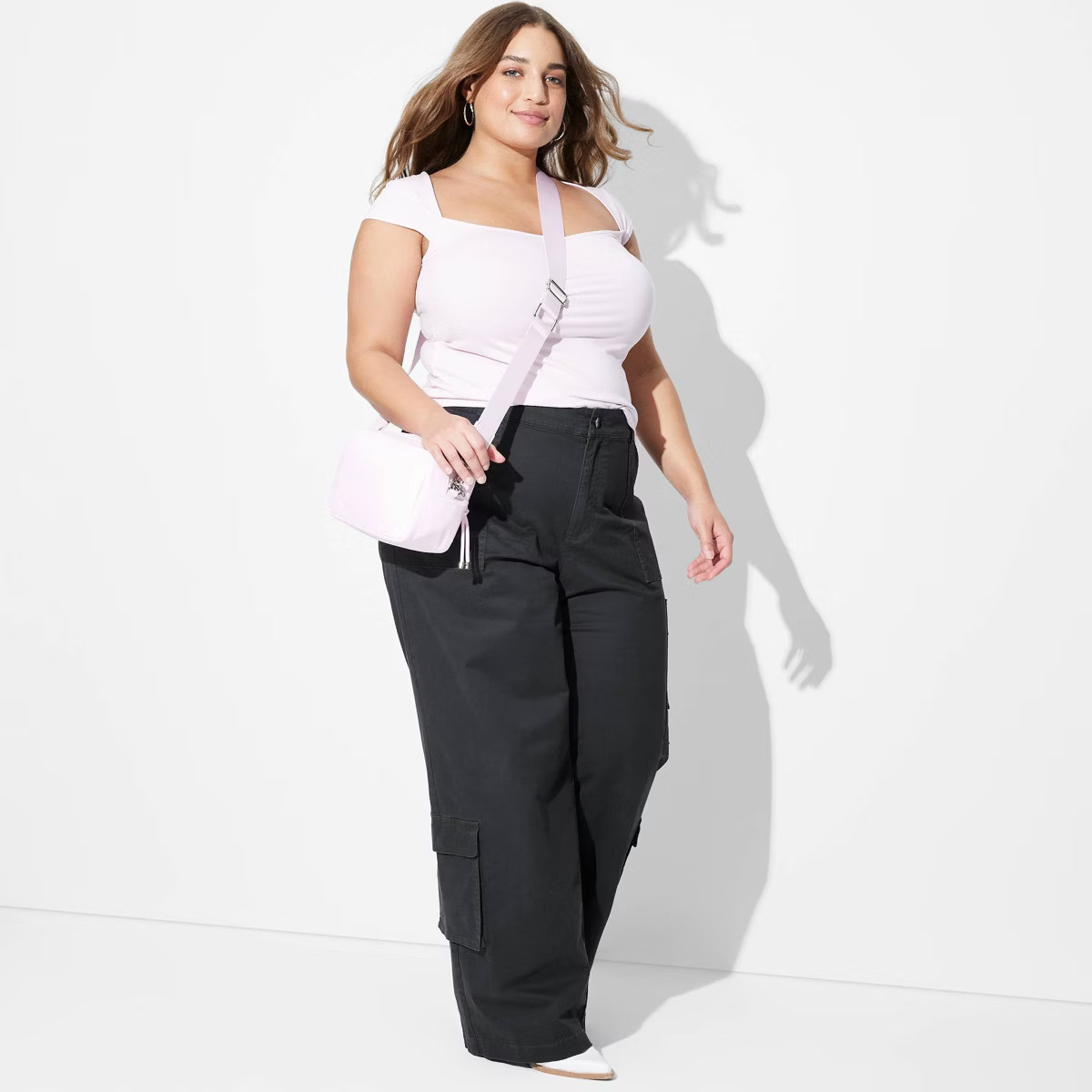 Women's Mid-Rise Straight Leg Cargo Pants - Wild Fable™ | Target