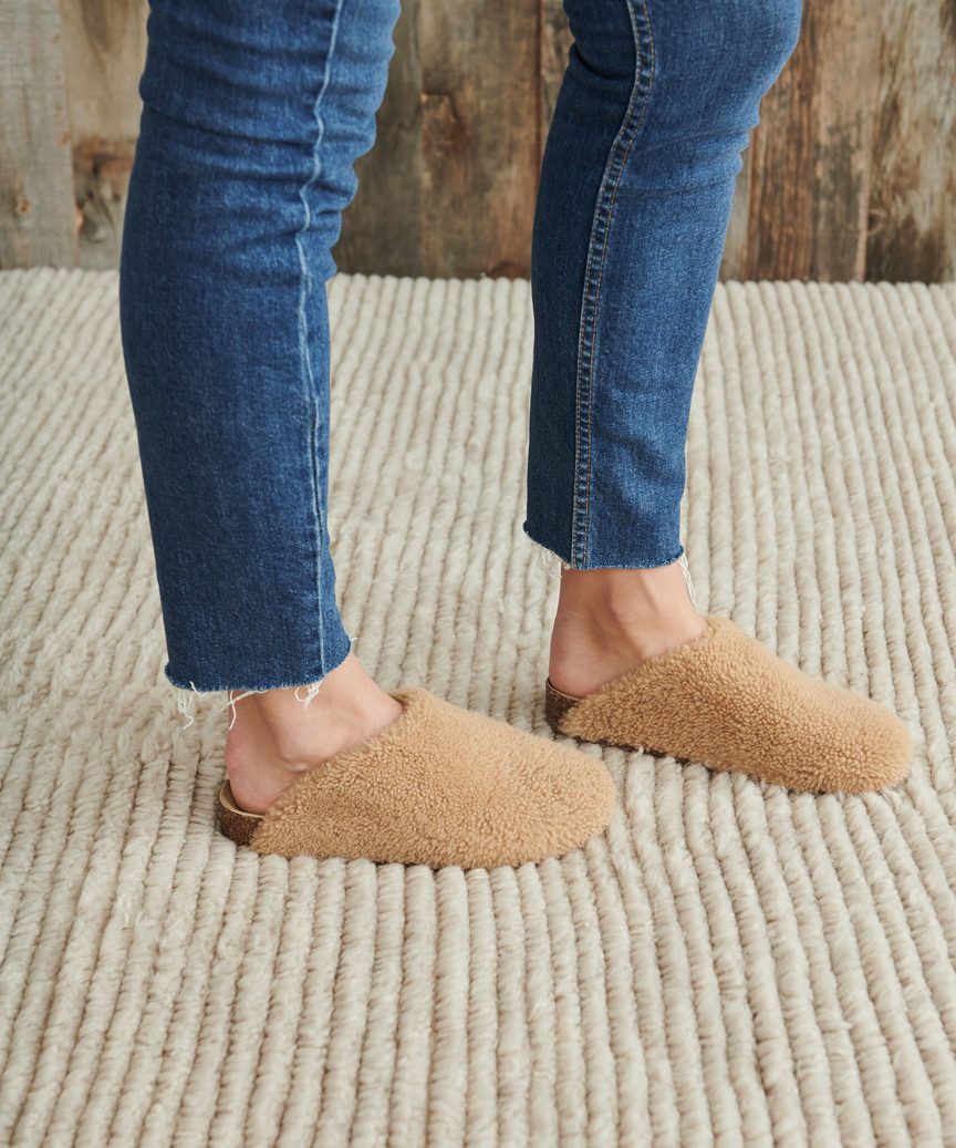 Shearling Moc Clog - Natural | Jenni Kayne | Jenni Kayne