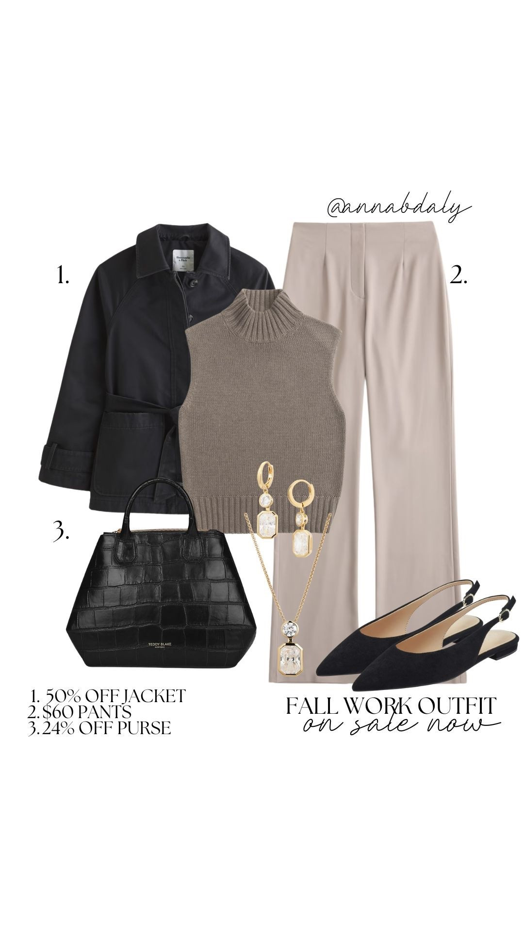 Fall work outfit inspo - on sale - trendy style - layering tips - ballet flats

#LTKStyleTip #LTKSeasonal #LTKSaleAlert