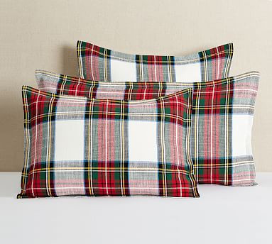 Stewart Plaid Sham | Pottery Barn (US)