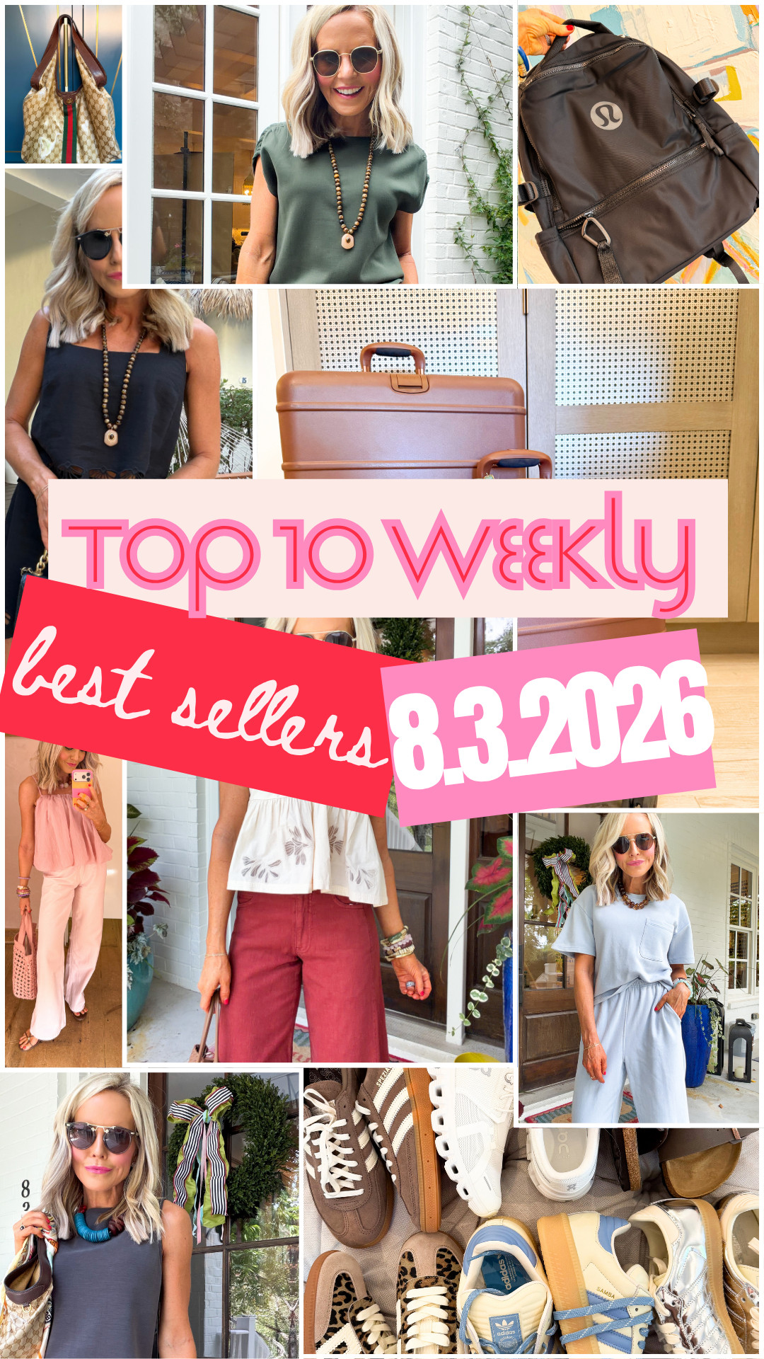 ✨ Top 10 Weekly Best Sellers | 8.3.26 ✨ You all have been LOVING these lately 👀💛 

 #LTKootd #LTKSeasonal #LTKTravel