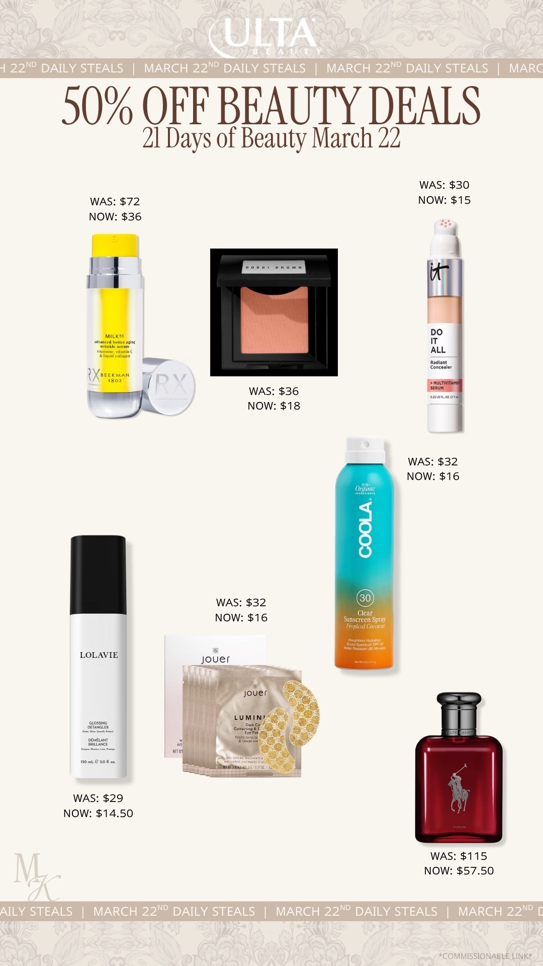 Ulta Beauty sale, Ulta 21 Days of Beauty, 21 Days of Beauty deals, beauty sale 2026, makeup sale, skincare sale, mature skin, hydrating skincare, skincare routine, skincare essentials, beauty, makeup, make up, makeup must haves, everyday makeup routine, full glam makeup, natural makeup look, dewy makeup, long lasting makeup, trending beauty products, hair tools, hair styling tools, hair care routine, frizz control, beauty favorites

#LTKselfcare #LTKSaleAlert #LTKBeauty