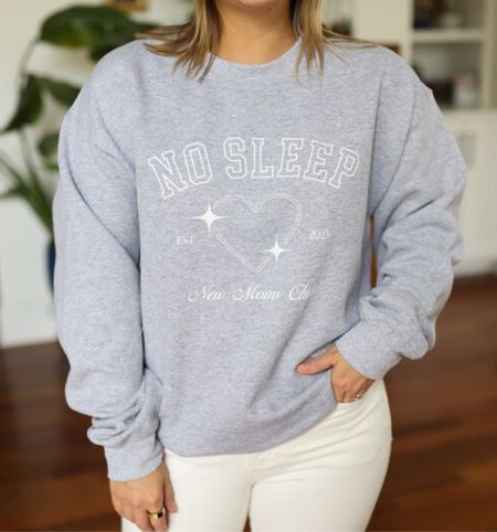 No Sleep New Moms Club sweatshirt, Mother’s Day Gift, gift for new mom, new mom sweatshirt 

#LTKunder100 #LTKunder50 #LTKGiftGuide
