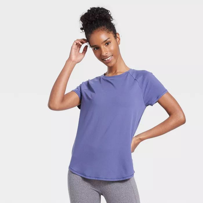 Women's Essential Crewneck Short Sleeve T-Shirt - All in Motion™ | Target